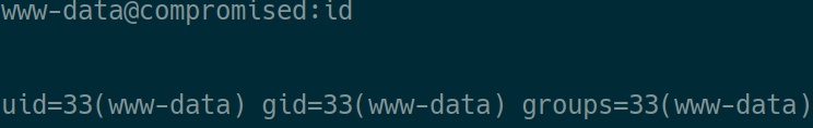 Compromised-id-www-data