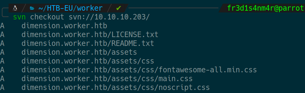 Worker-svn-checkout