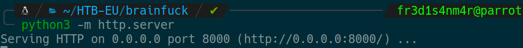 Brainfuck-python-server