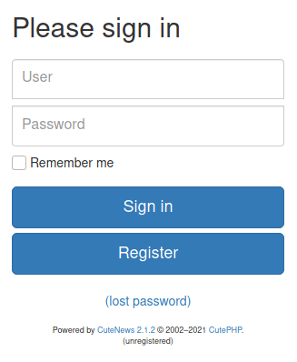 Passage-login-page