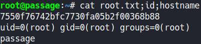 Passage-root
